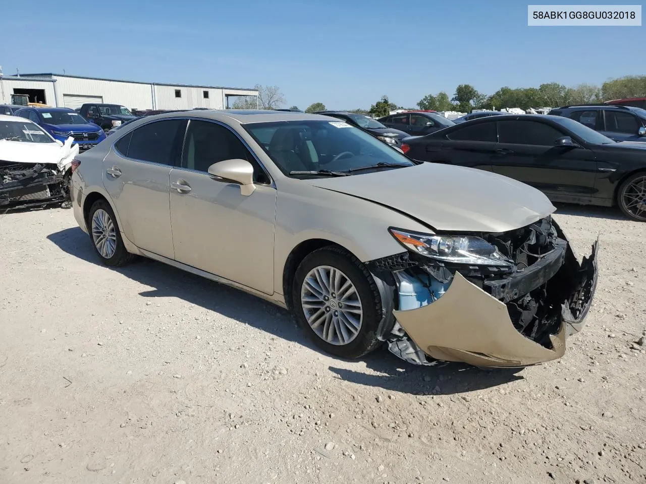 2016 Lexus Es 350 VIN: 58ABK1GG8GU032018 Lot: 73793544