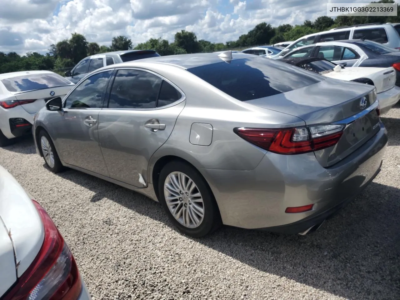 2016 Lexus Es 350 VIN: JTHBK1GG3G2213369 Lot: 73863064