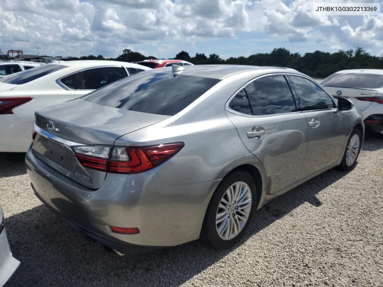 2016 Lexus Es 350 VIN: JTHBK1GG3G2213369 Lot: 73863064