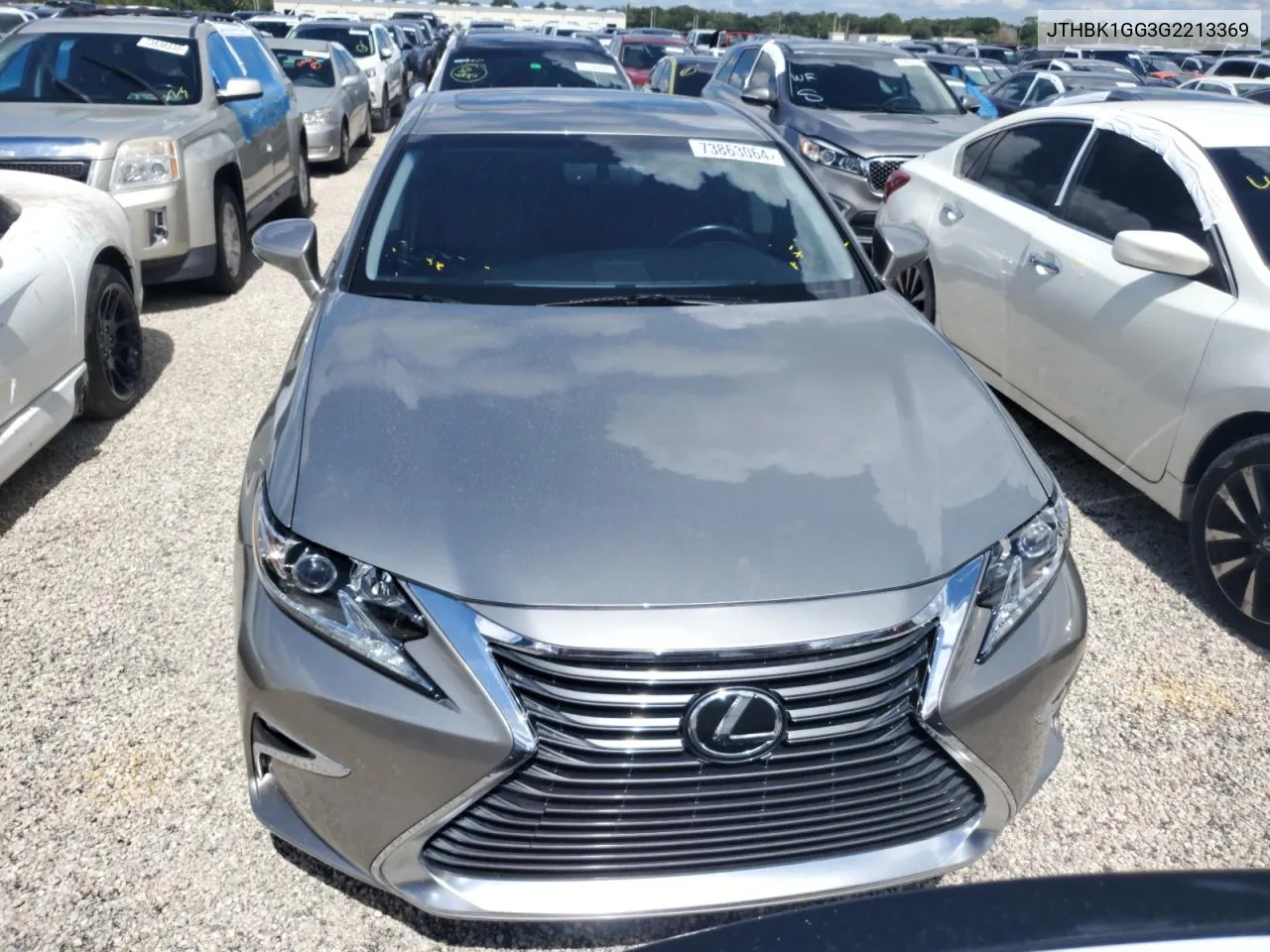 2016 Lexus Es 350 VIN: JTHBK1GG3G2213369 Lot: 73863064