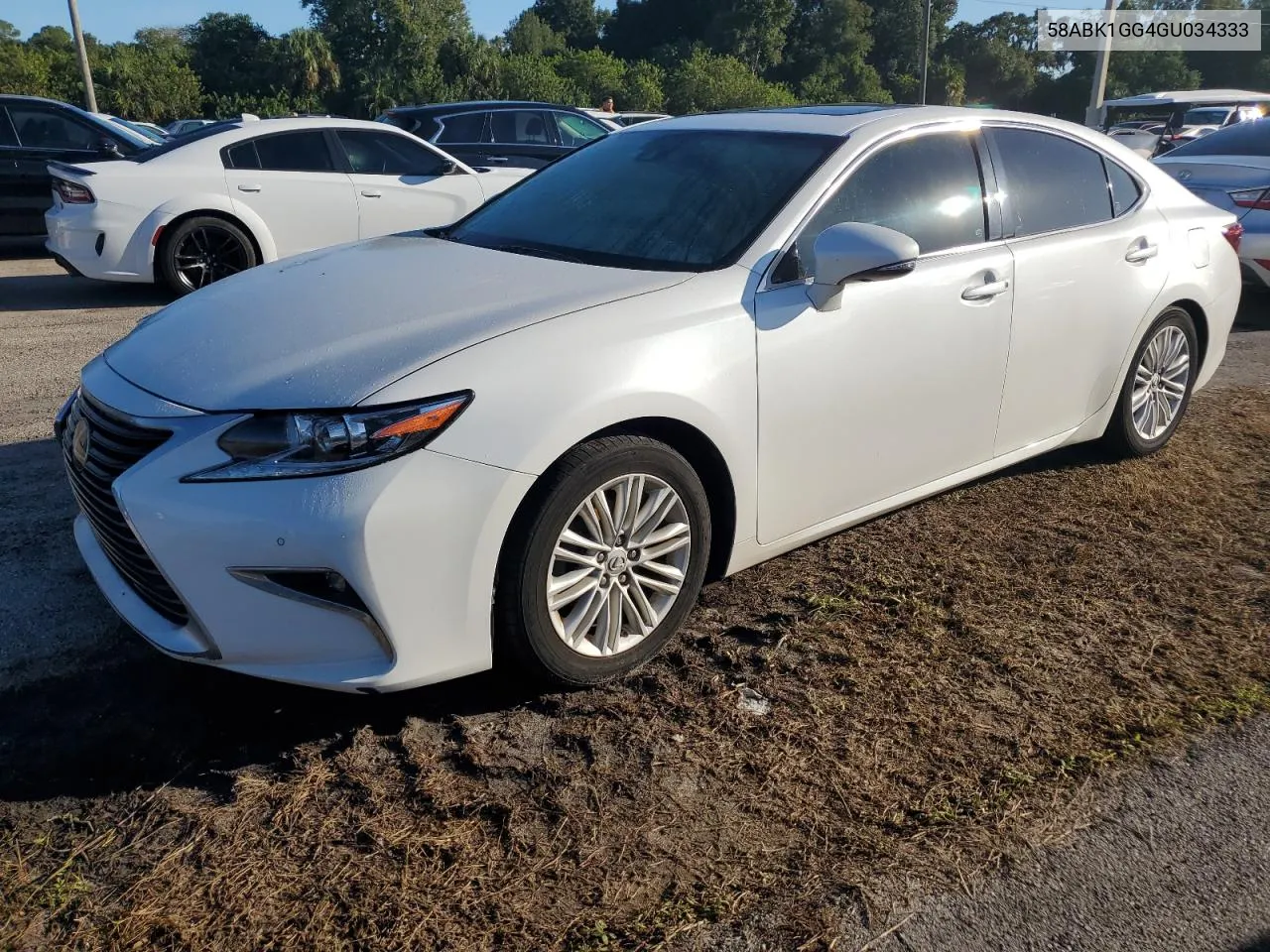 2016 Lexus Es 350 VIN: 58ABK1GG4GU034333 Lot: 74430254