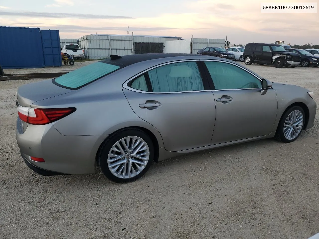 2016 Lexus Es 350 VIN: 58ABK1GG7GU012519 Lot: 74557354