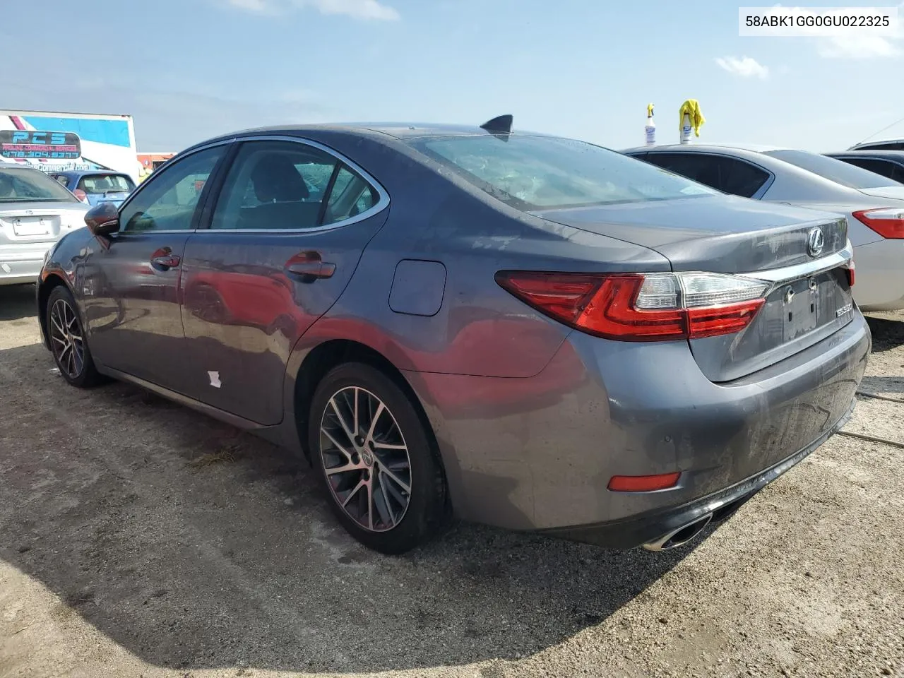 2016 Lexus Es 350 VIN: 58ABK1GG0GU022325 Lot: 75009444