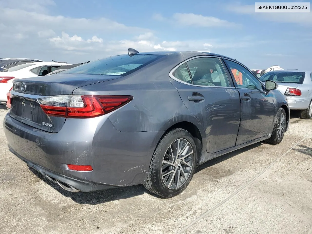 2016 Lexus Es 350 VIN: 58ABK1GG0GU022325 Lot: 75009444