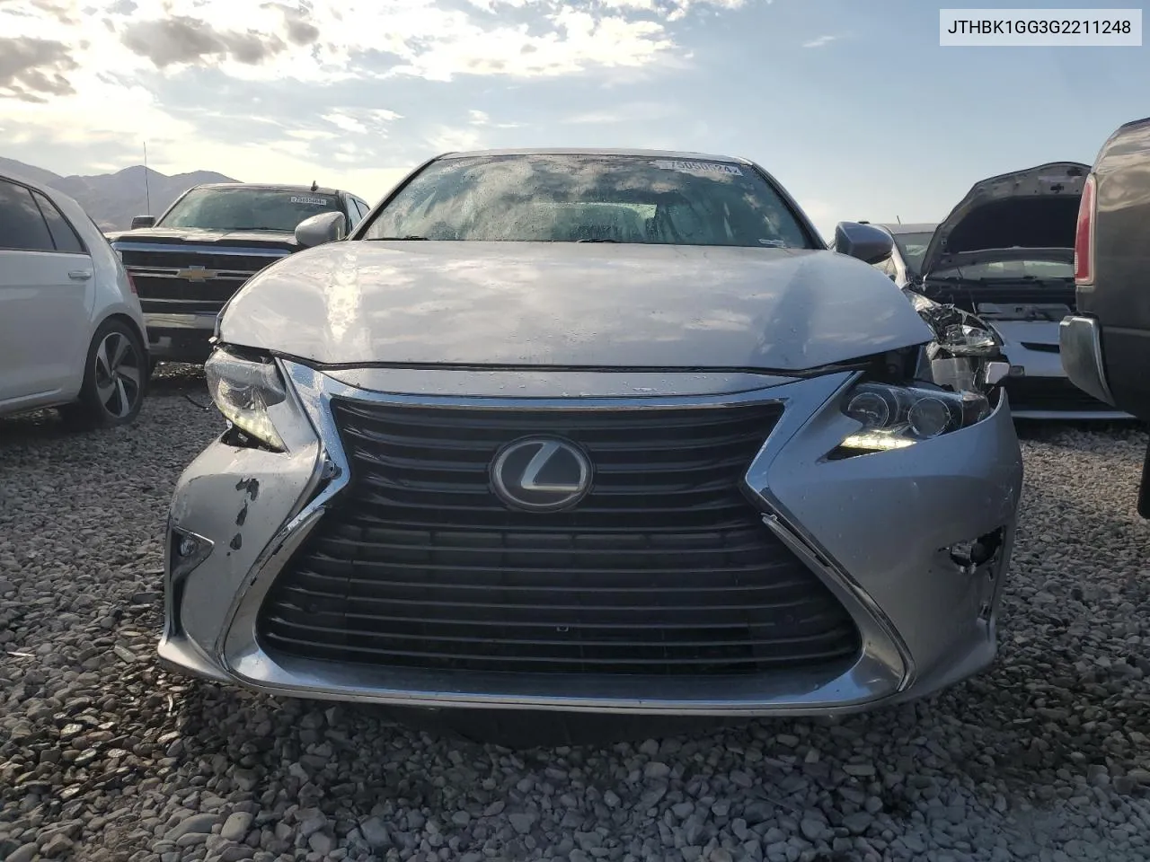 2016 Lexus Es 350 VIN: JTHBK1GG3G2211248 Lot: 75050524