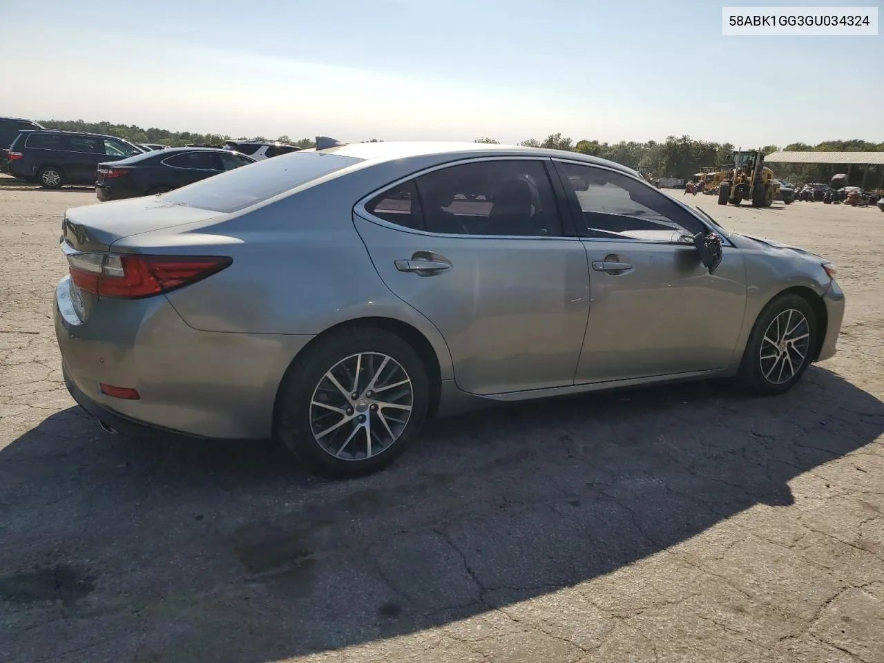 2016 Lexus Es 350 VIN: 58ABK1GG3GU034324 Lot: 76242294