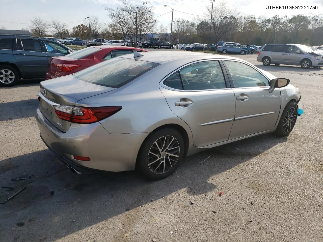 2016 Lexus Es 350 VIN: JTHBK1GG5G2221750 Lot: 77600544