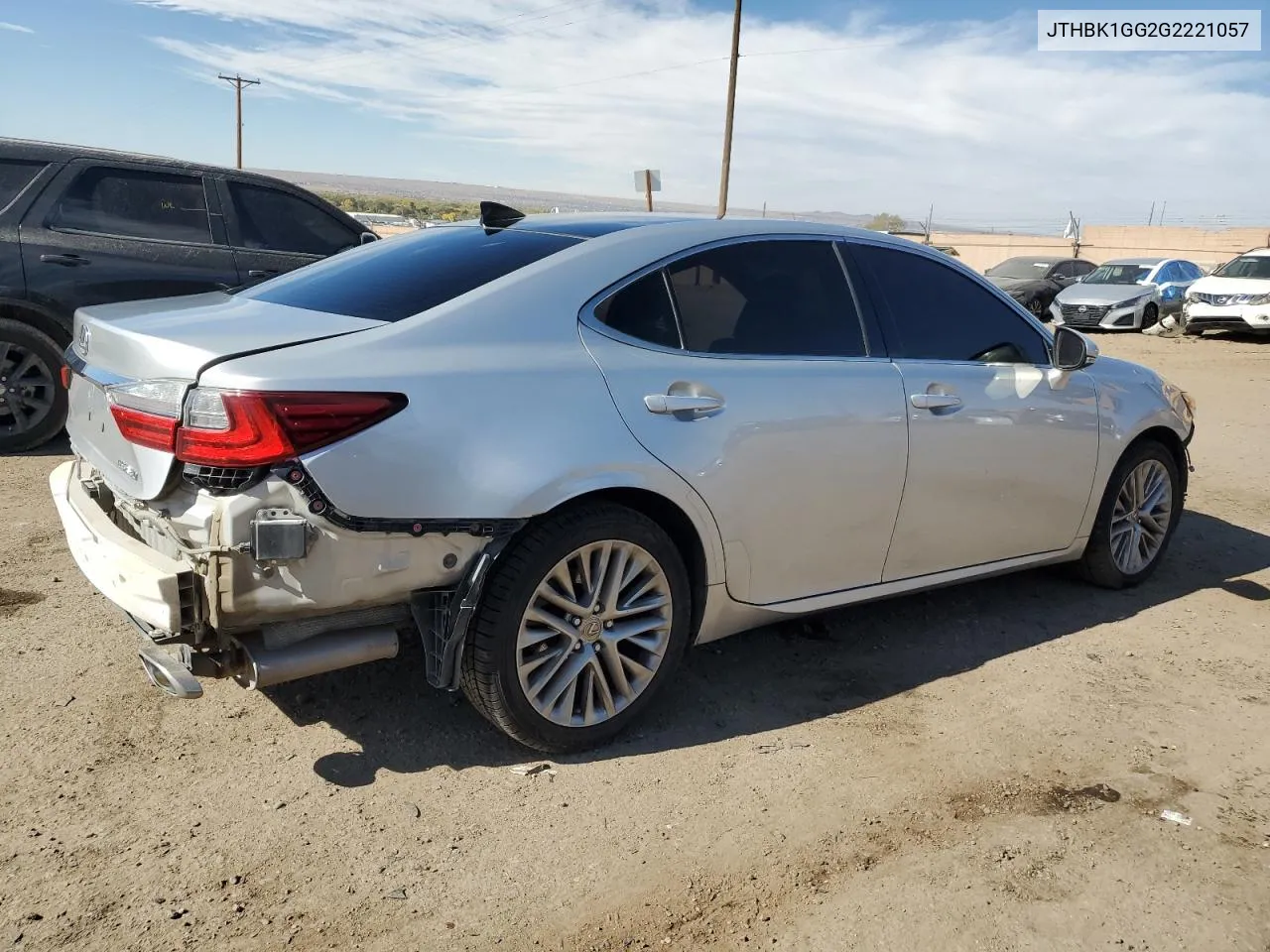 2016 Lexus Es 350 VIN: JTHBK1GG2G2221057 Lot: 77696564