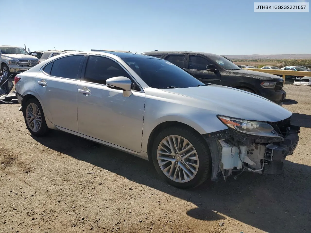 2016 Lexus Es 350 VIN: JTHBK1GG2G2221057 Lot: 77696564