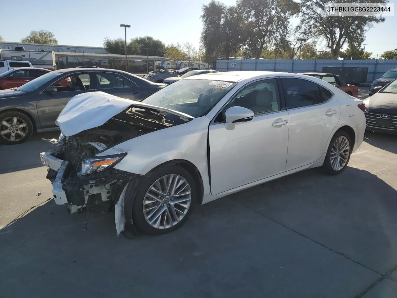 2016 Lexus Es 350 VIN: JTHBK1GG8G2223444 Lot: 77929644