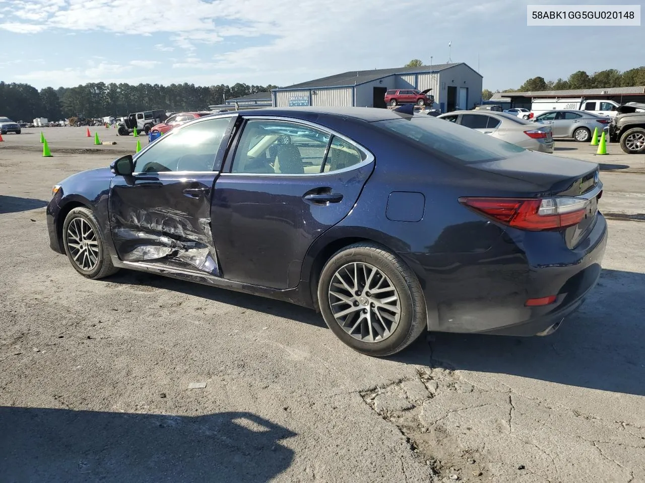 2016 Lexus Es 350 VIN: 58ABK1GG5GU020148 Lot: 78254464