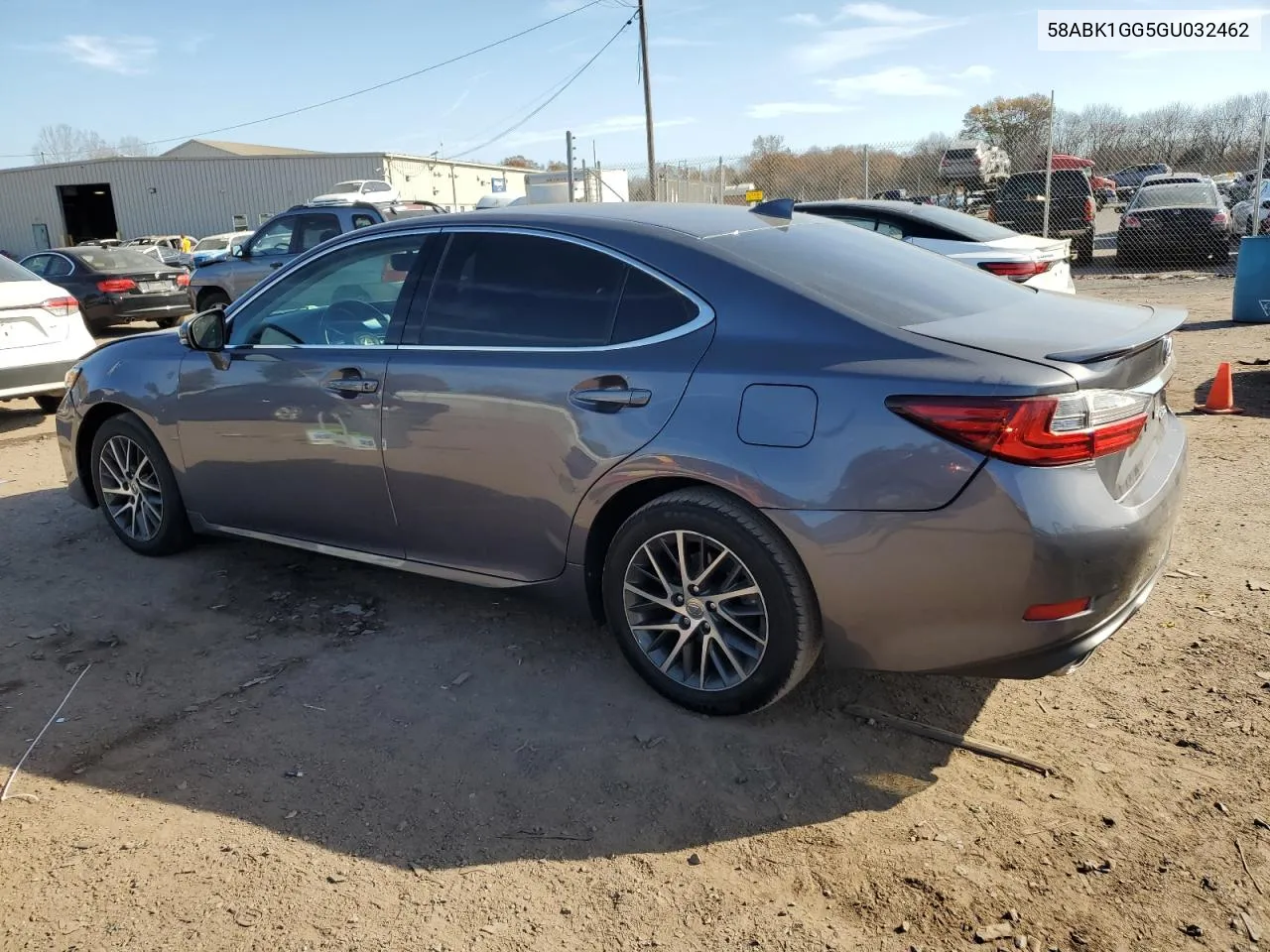 2016 Lexus Es 350 VIN: 58ABK1GG5GU032462 Lot: 78973604