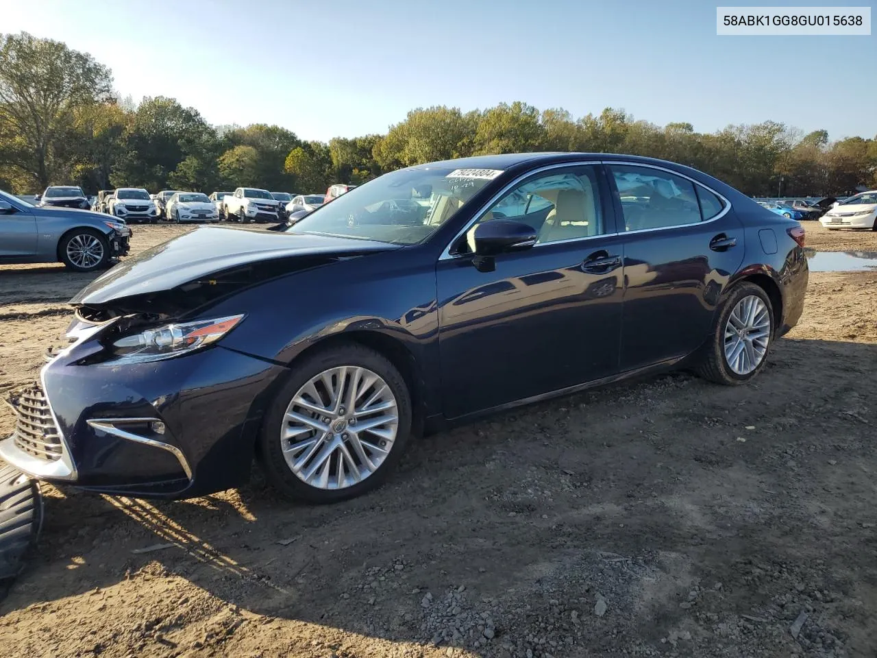 2016 Lexus Es 350 VIN: 58ABK1GG8GU015638 Lot: 79224804