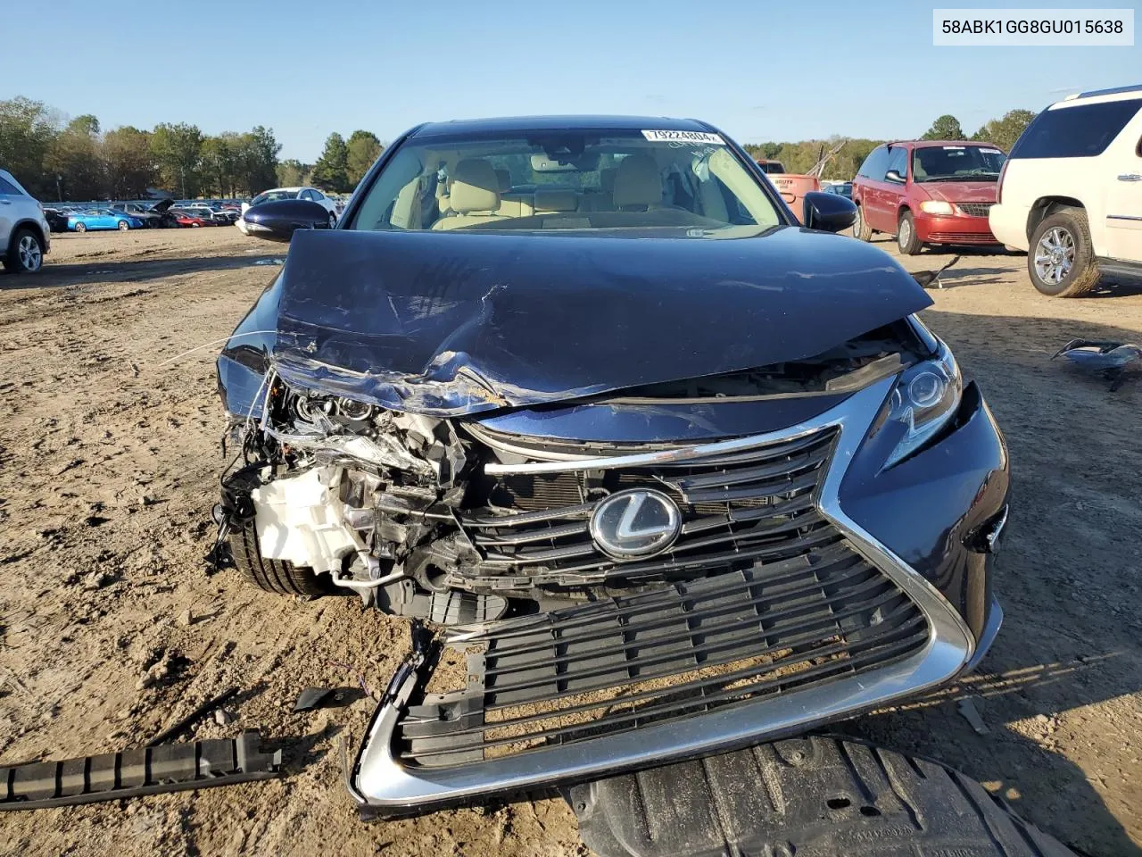 2016 Lexus Es 350 VIN: 58ABK1GG8GU015638 Lot: 79224804