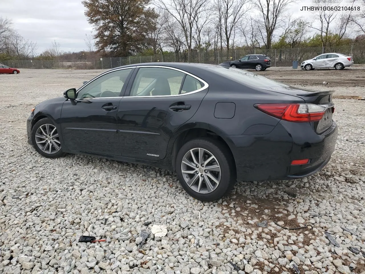 2016 Lexus Es 300H VIN: JTHBW1GG6G2104618 Lot: 80496054