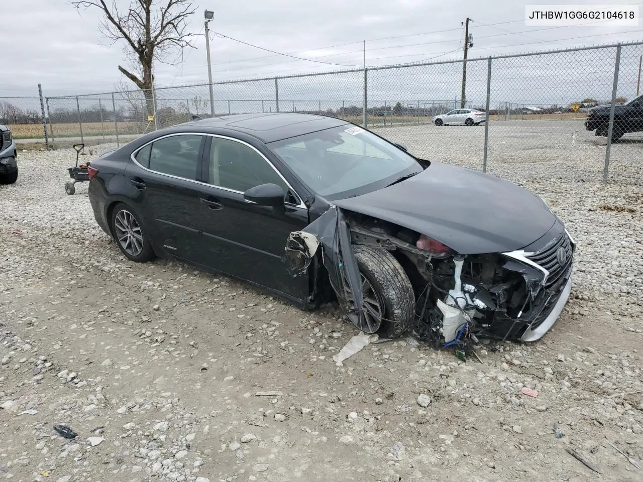 2016 Lexus Es 300H VIN: JTHBW1GG6G2104618 Lot: 80496054