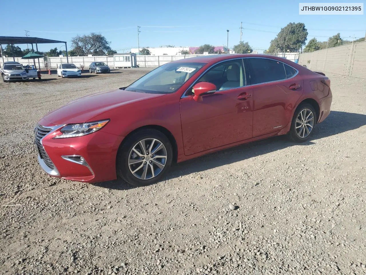 2016 Lexus Es 300H VIN: JTHBW1GG9G2121395 Lot: 80678414