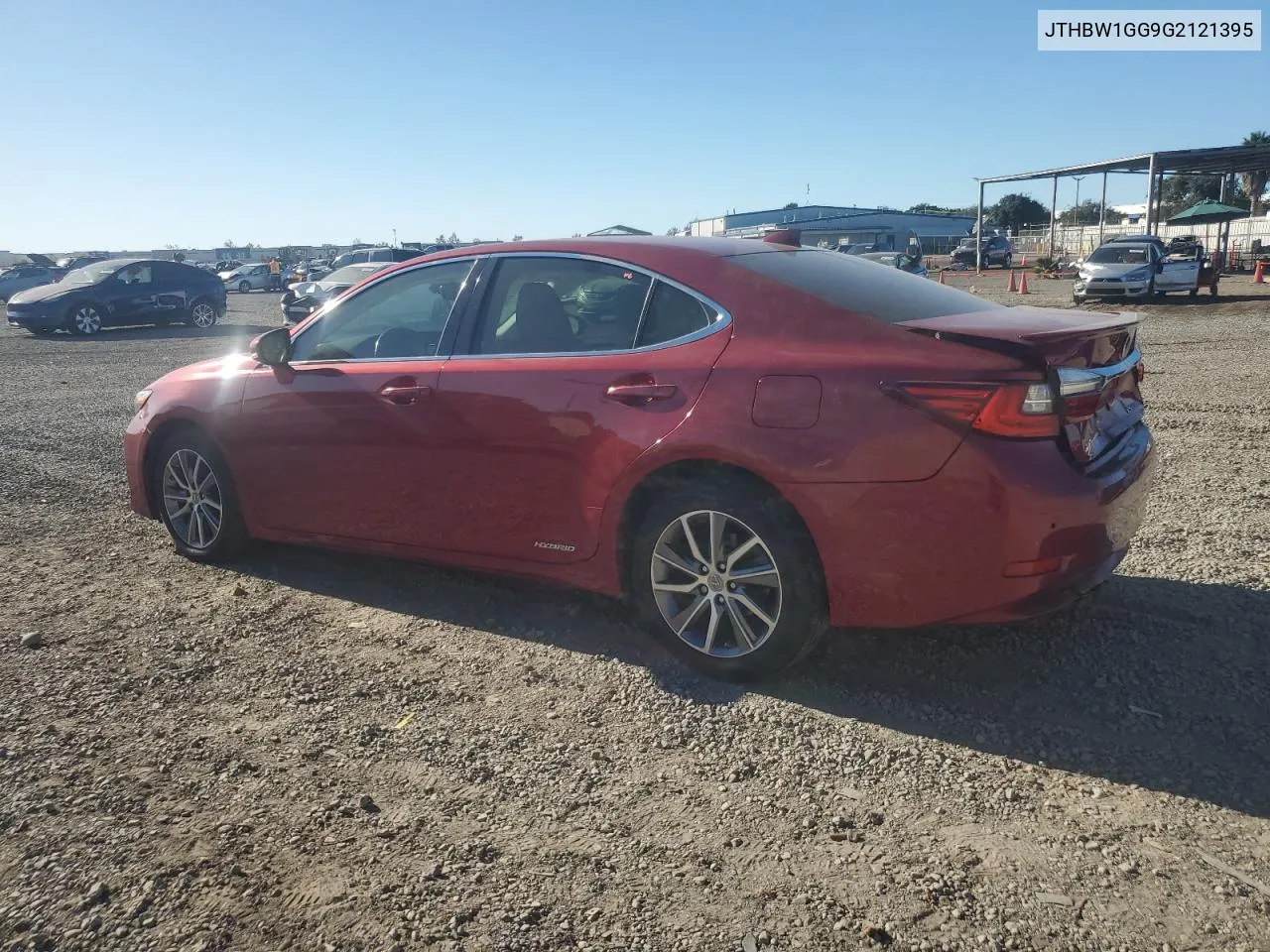 2016 Lexus Es 300H VIN: JTHBW1GG9G2121395 Lot: 80678414