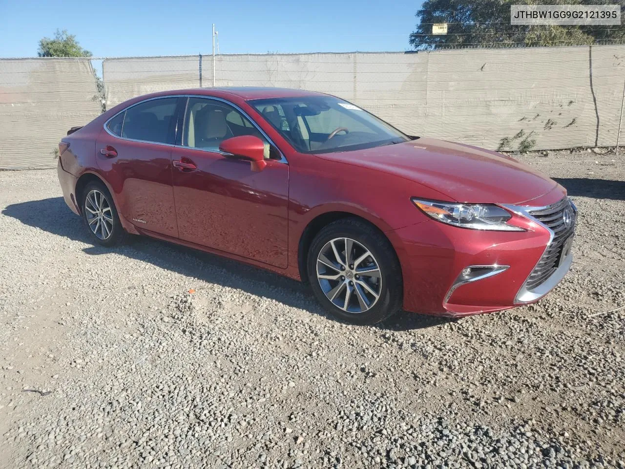 2016 Lexus Es 300H VIN: JTHBW1GG9G2121395 Lot: 80678414