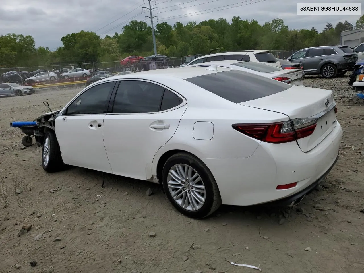 2017 Lexus Es 350 VIN: 58ABK1GG8HU044638 Lot: 52314064