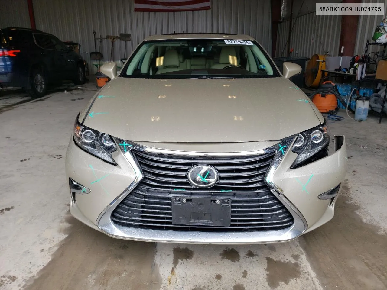 2017 Lexus Es 350 VIN: 58ABK1GG9HU074795 Lot: 53779084