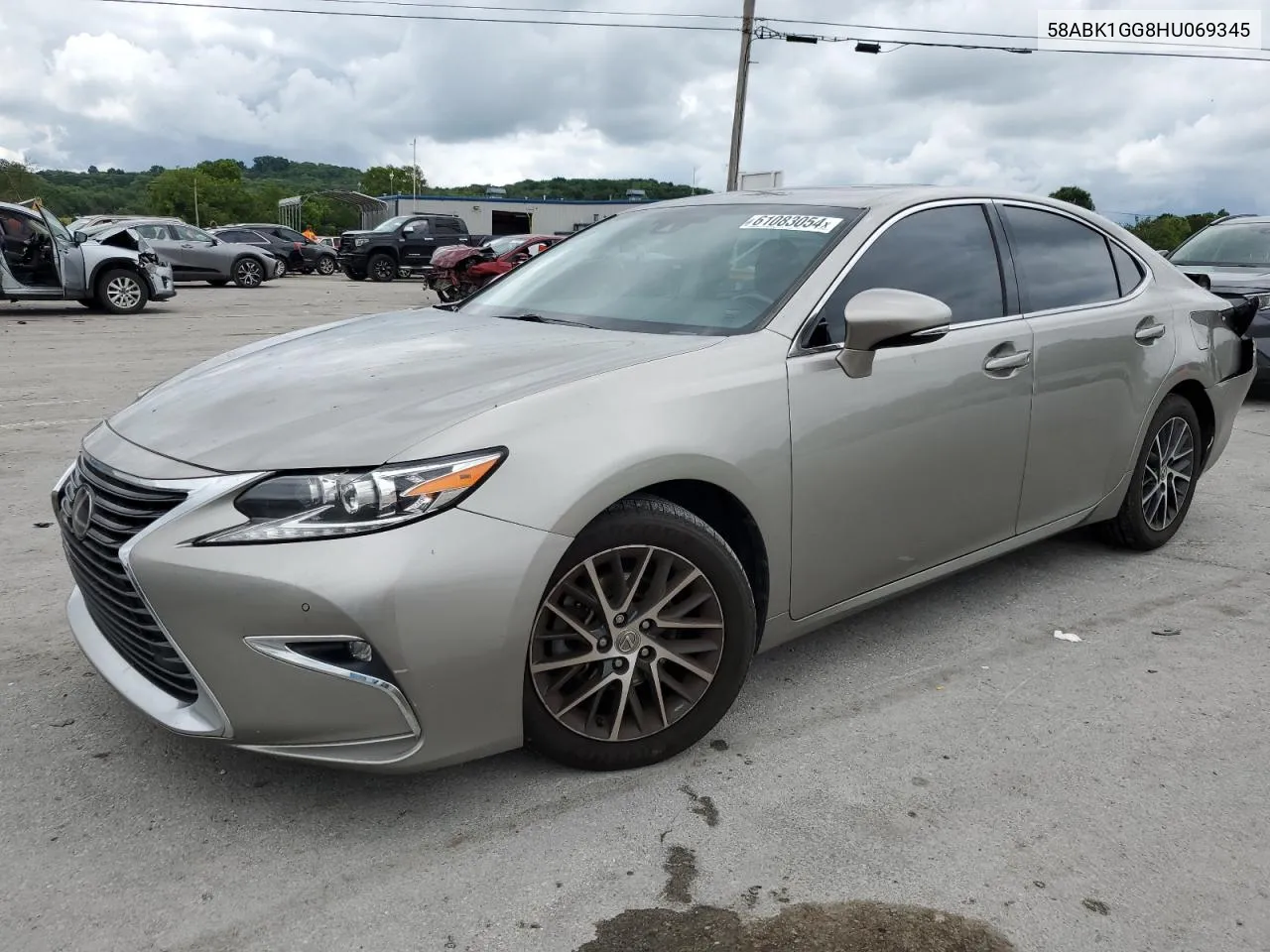 2017 Lexus Es 350 VIN: 58ABK1GG8HU069345 Lot: 61083054