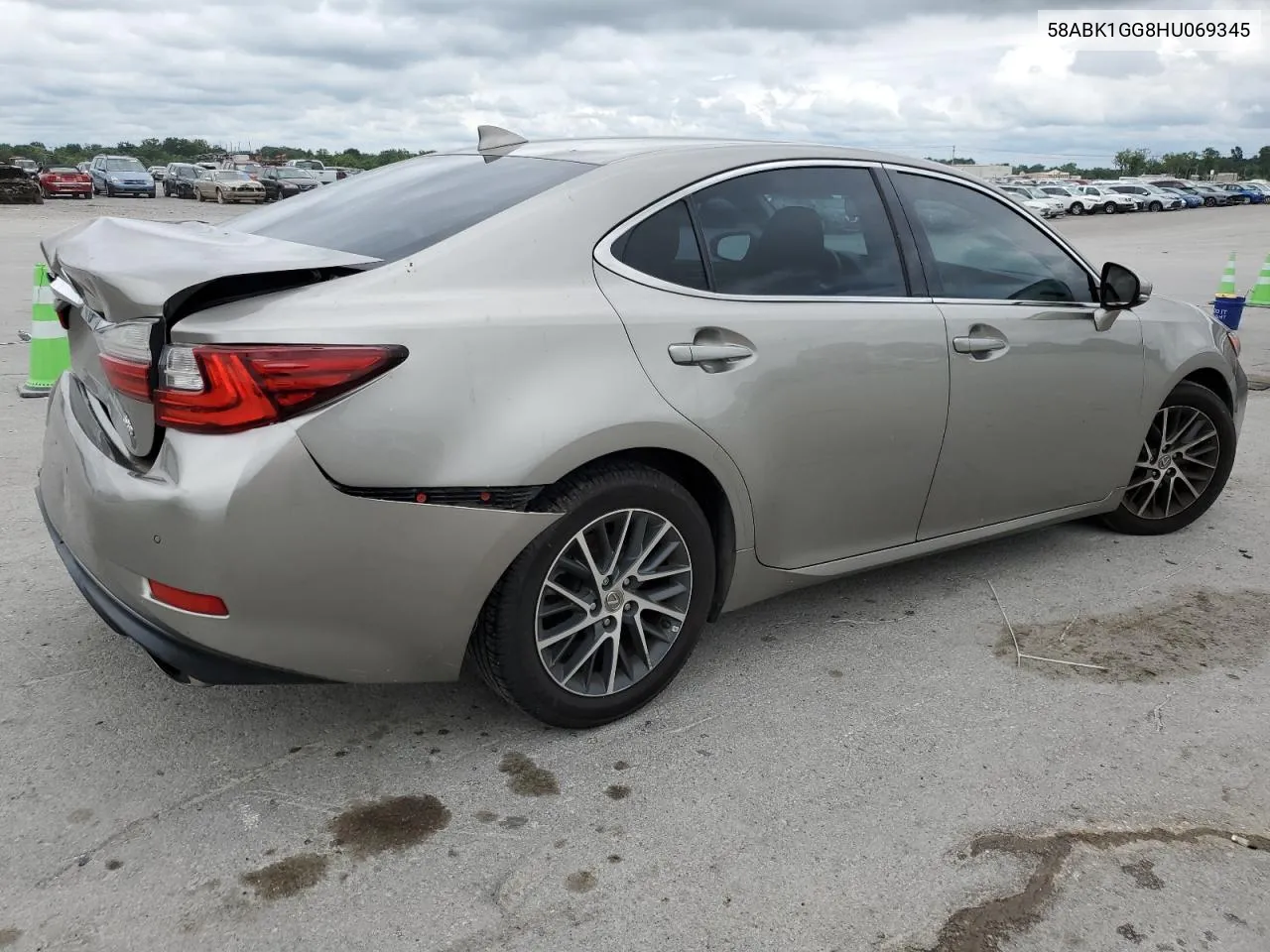 2017 Lexus Es 350 VIN: 58ABK1GG8HU069345 Lot: 61083054