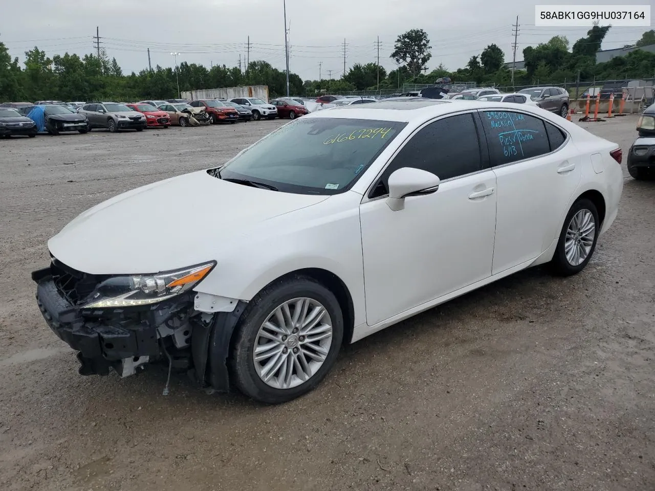 58ABK1GG9HU037164 2017 Lexus Es 350