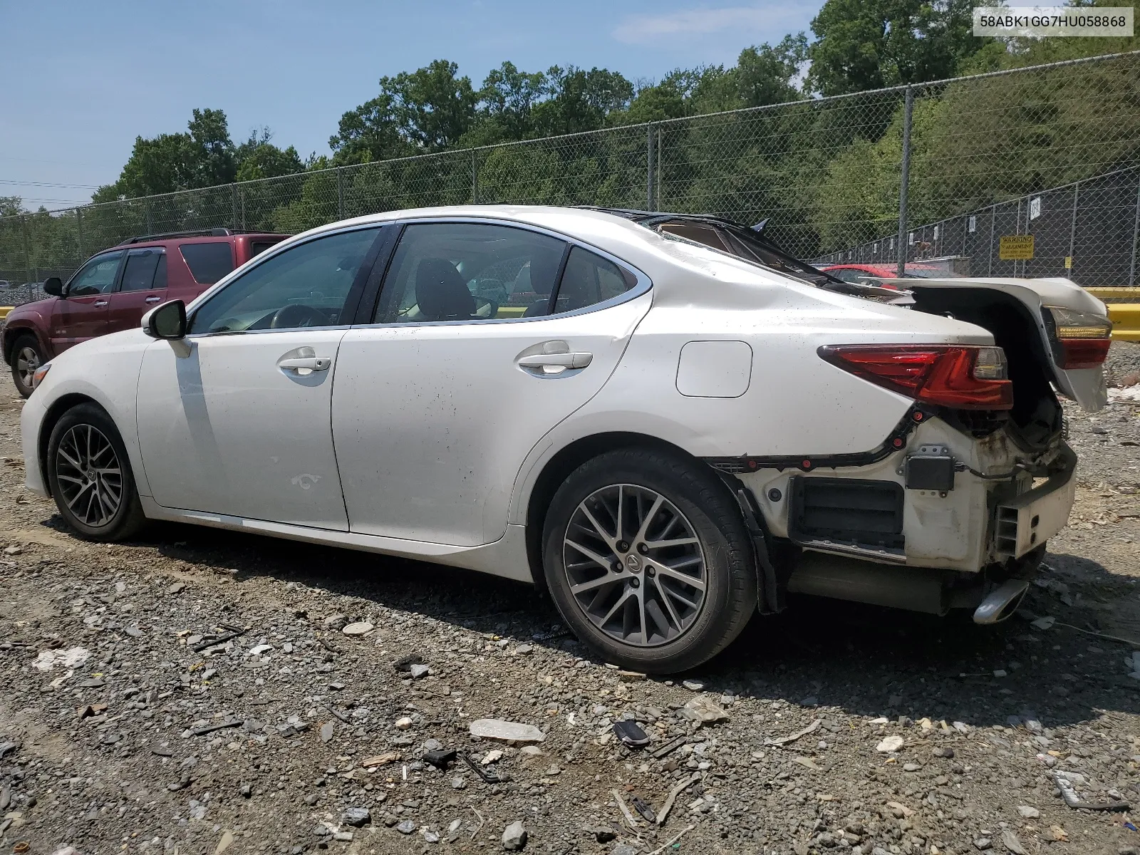 2017 Lexus Es 350 VIN: 58ABK1GG7HU058868 Lot: 61723524