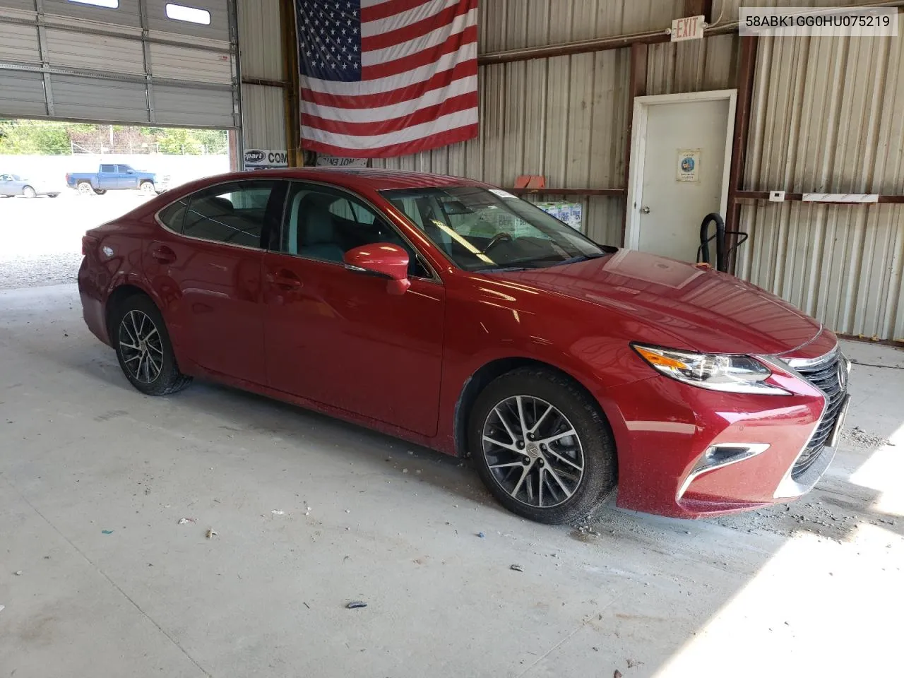 2017 Lexus Es 350 VIN: 58ABK1GG0HU075219 Lot: 62614764