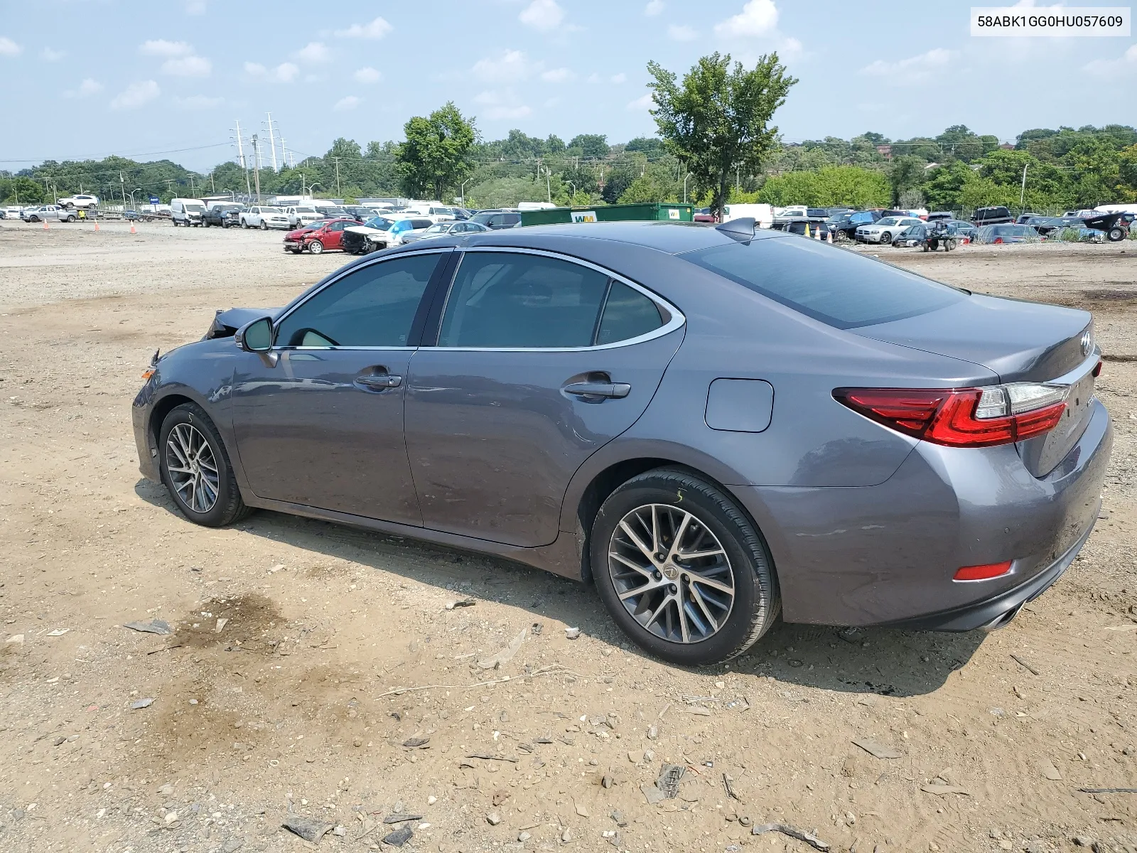 2017 Lexus Es 350 VIN: 58ABK1GG0HU057609 Lot: 66238864