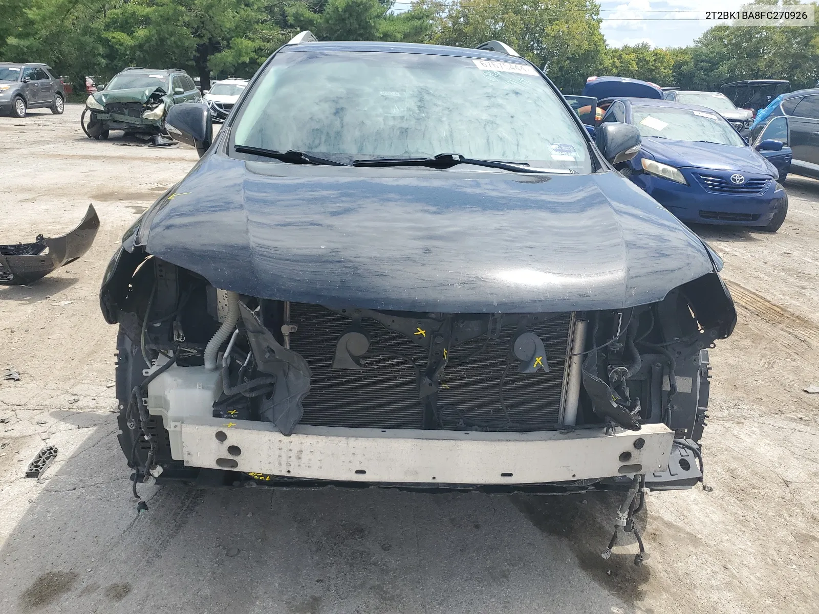 2T2BK1BA8FC270926 2017 Lexus Rx 350 Base