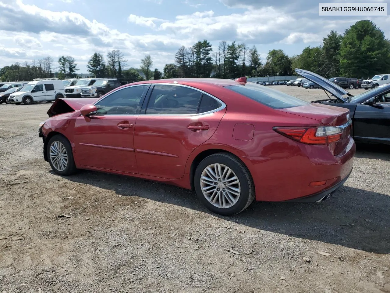 2017 Lexus Es 350 VIN: 58ABK1GG9HU066745 Lot: 68663884