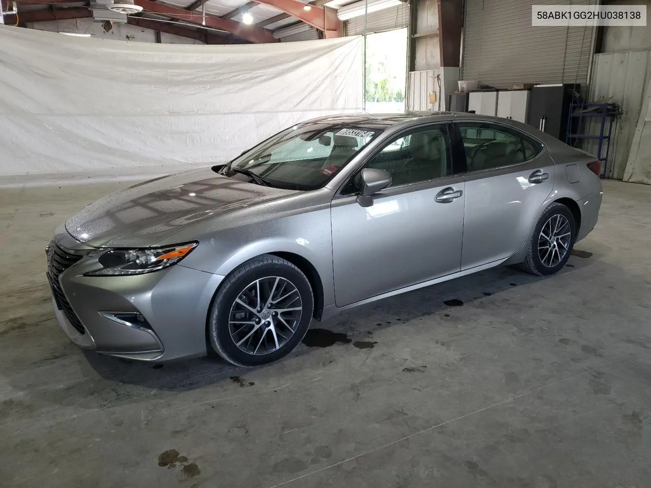 2017 Lexus Es 350 VIN: 58ABK1GG2HU038138 Lot: 69533164