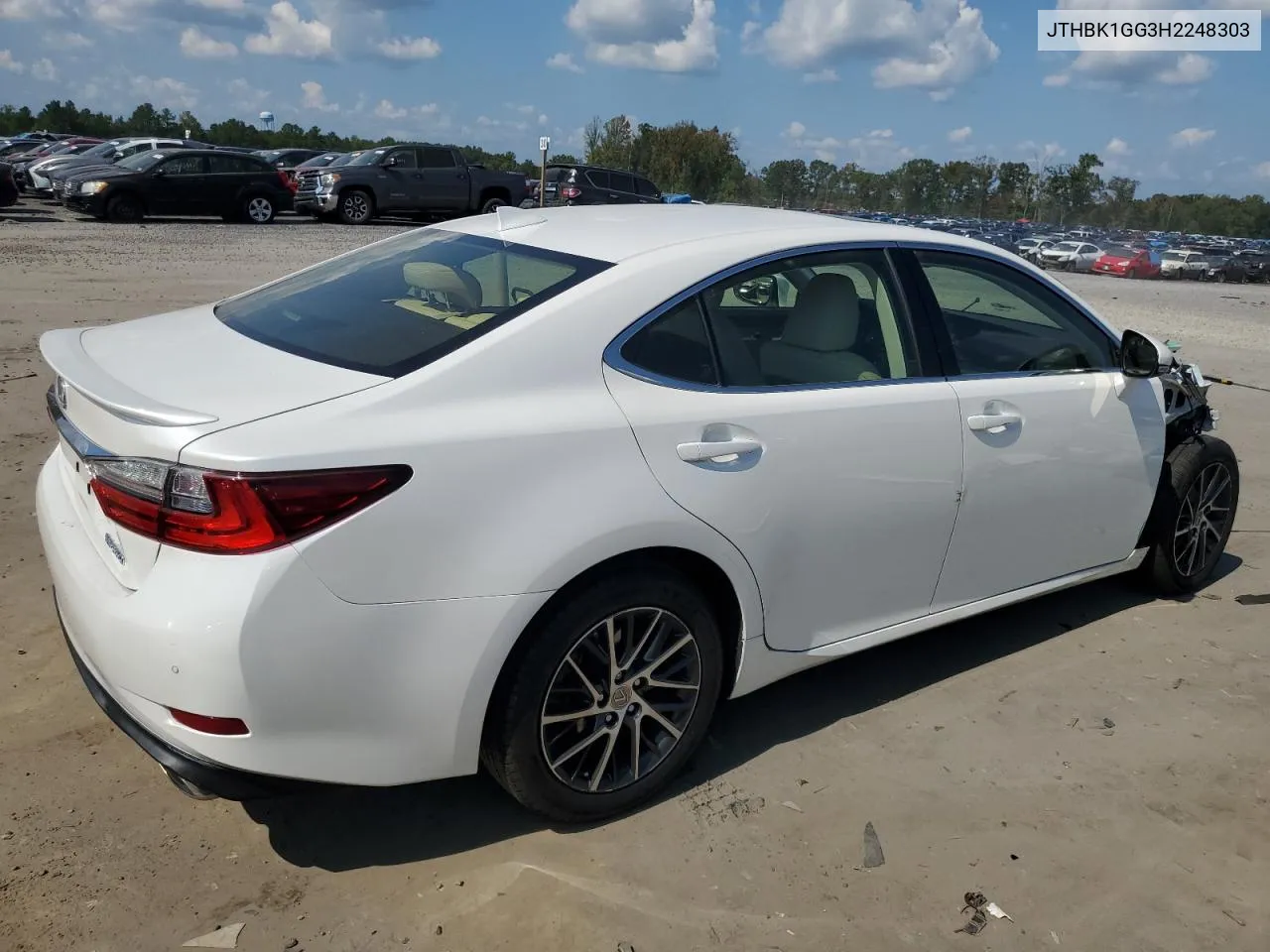 2017 Lexus Es 350 VIN: JTHBK1GG3H2248303 Lot: 72463974