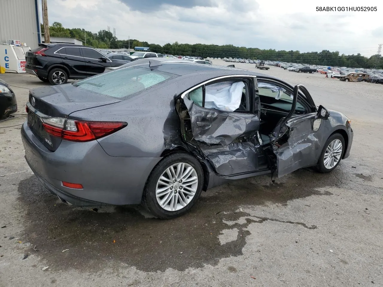 2017 Lexus Es 350 VIN: 58ABK1GG1HU052905 Lot: 72783174