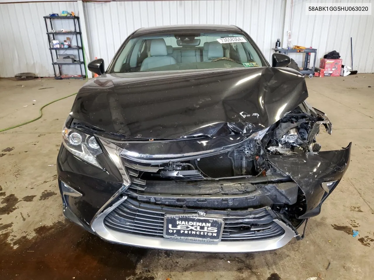 2017 Lexus Es 350 VIN: 58ABK1GG5HU063020 Lot: 73658364