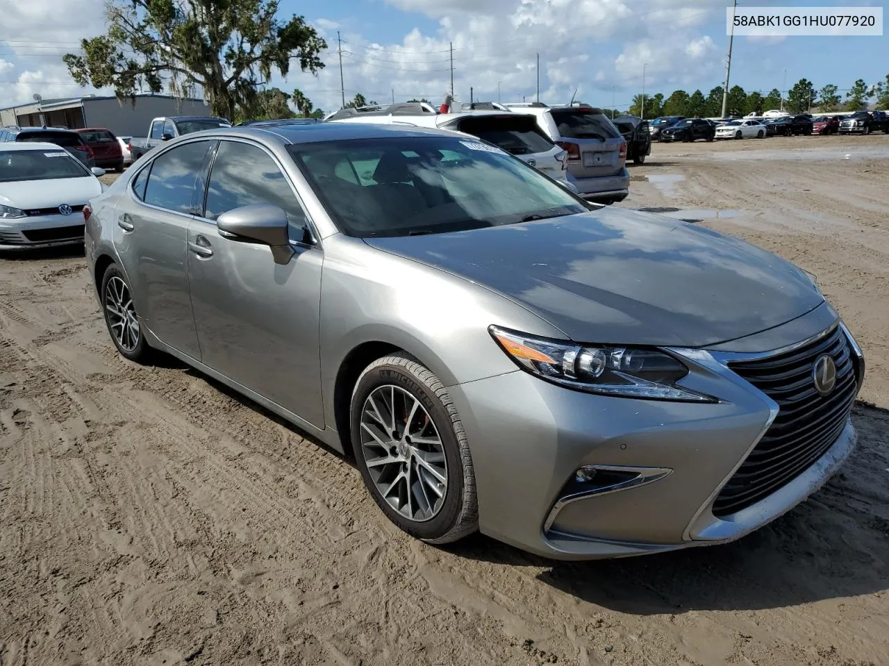 2017 Lexus Es 350 VIN: 58ABK1GG1HU077920 Lot: 73736124