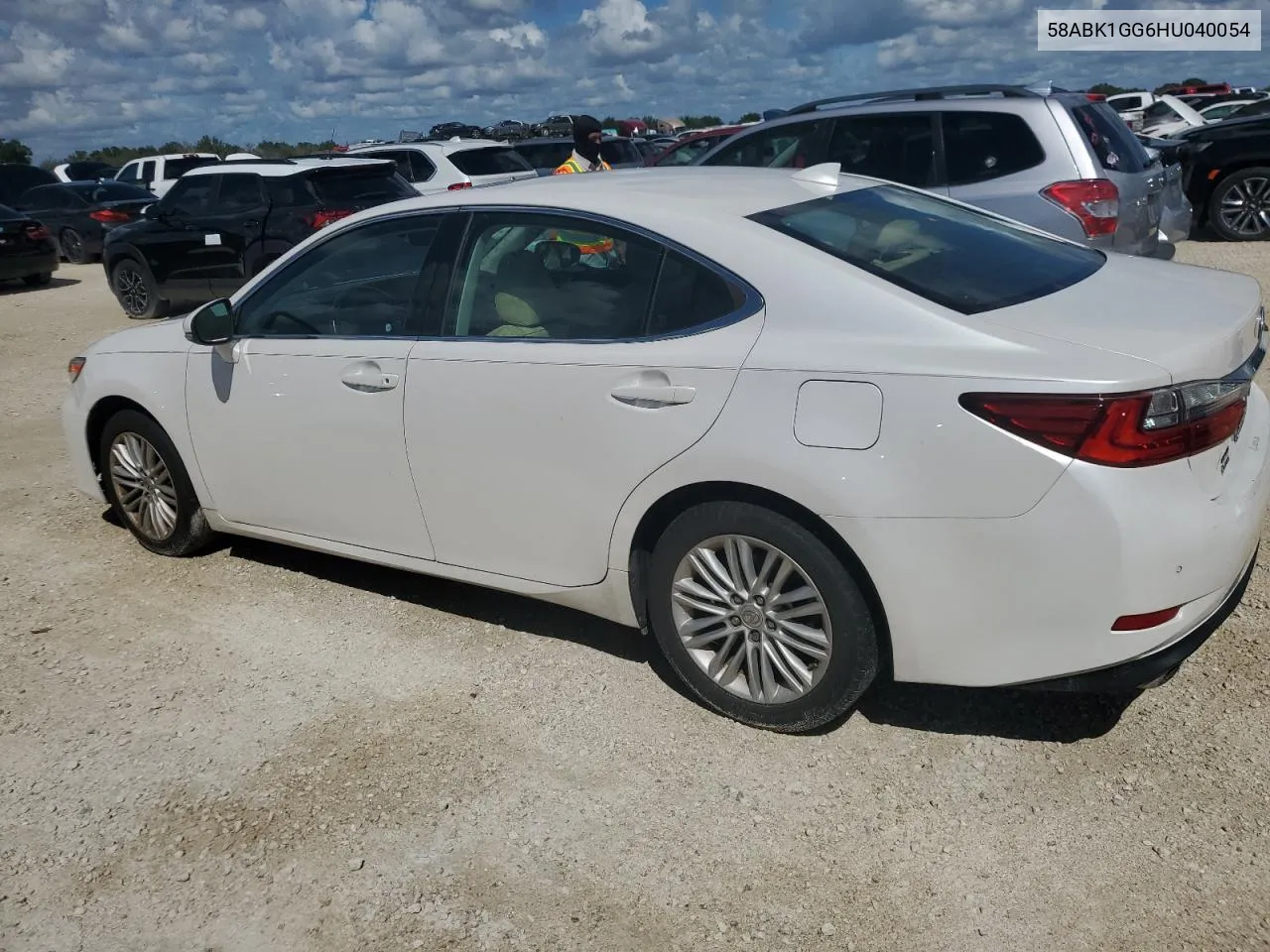 2017 Lexus Es 350 VIN: 58ABK1GG6HU040054 Lot: 73883434