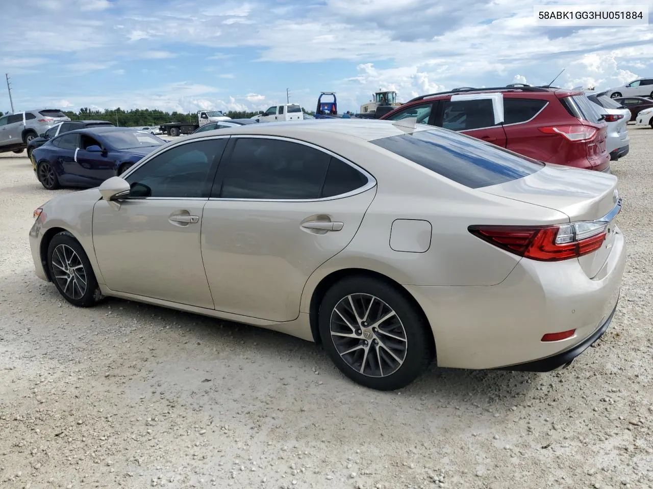 2017 Lexus Es 350 VIN: 58ABK1GG3HU051884 Lot: 73941234