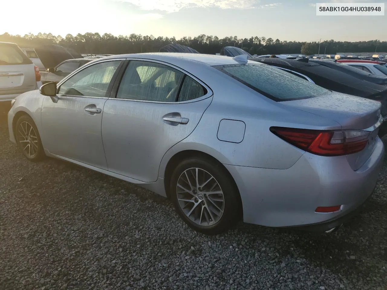 2017 Lexus Es 350 VIN: 58ABK1GG4HU038948 Lot: 74110894