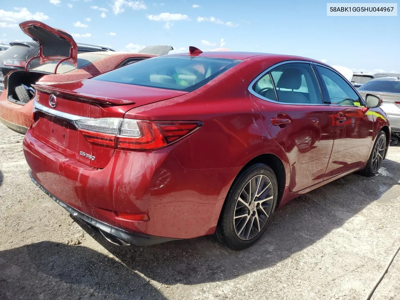 2017 Lexus Es 350 VIN: 58ABK1GG5HU044967 Lot: 74177204