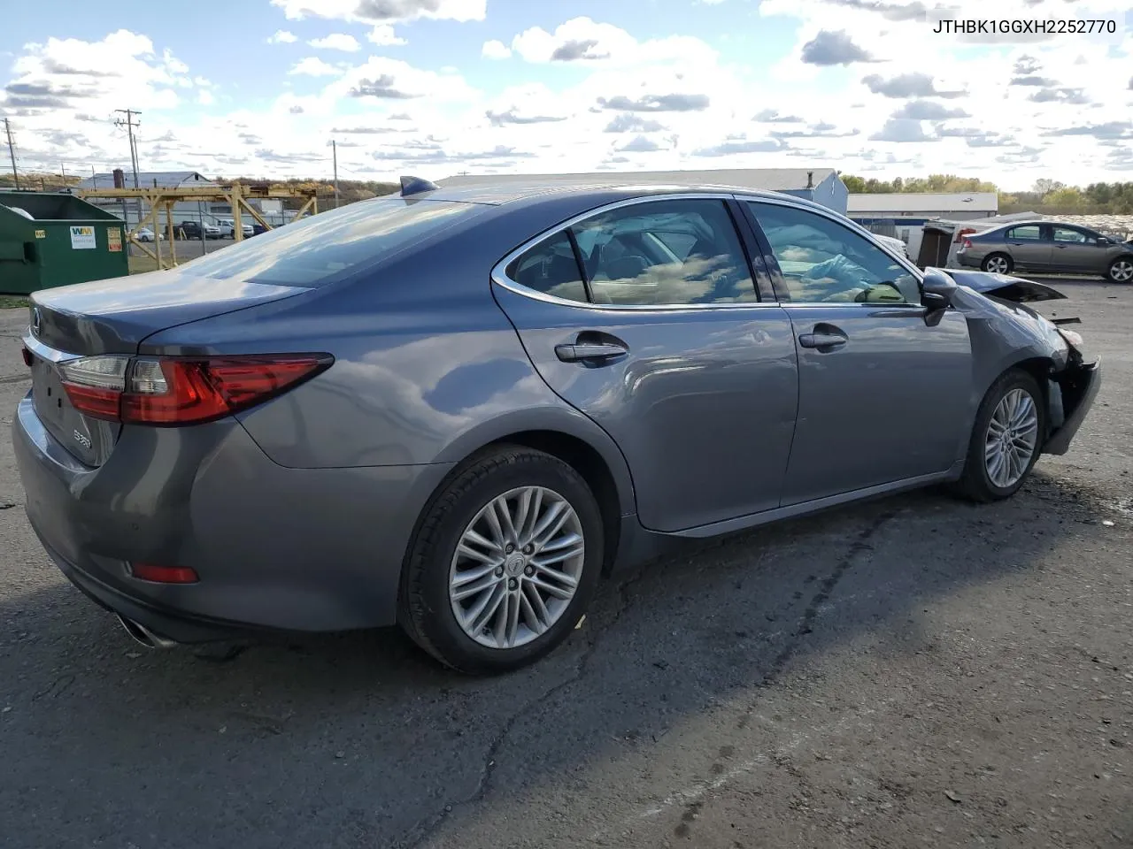 2017 Lexus Es 350 VIN: JTHBK1GGXH2252770 Lot: 76267734