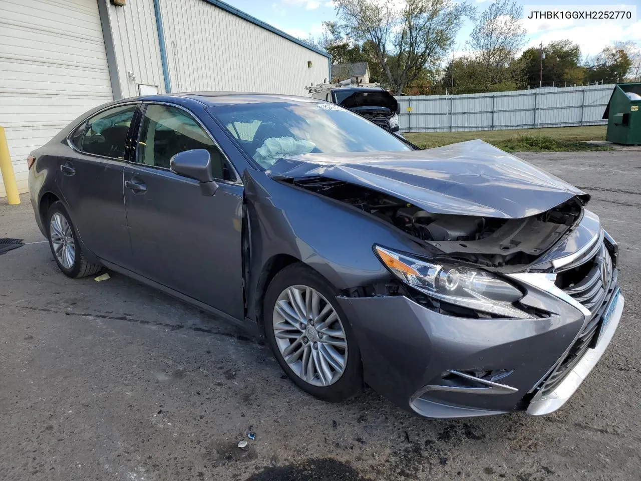 2017 Lexus Es 350 VIN: JTHBK1GGXH2252770 Lot: 76267734