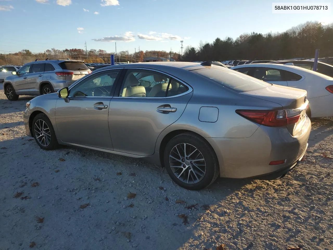 2017 Lexus Es 350 VIN: 58ABK1GG1HU078713 Lot: 79909824