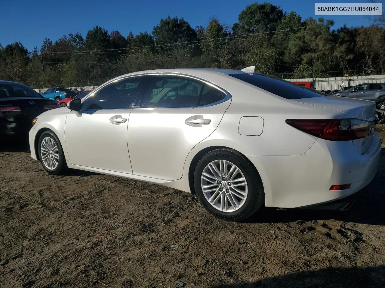 2017 Lexus Es 350 VIN: 58ABK1GG7HU054044 Lot: 80563254