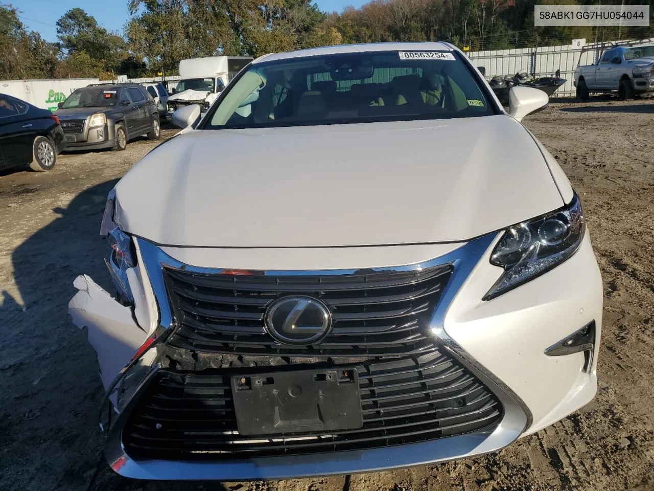 2017 Lexus Es 350 VIN: 58ABK1GG7HU054044 Lot: 80563254