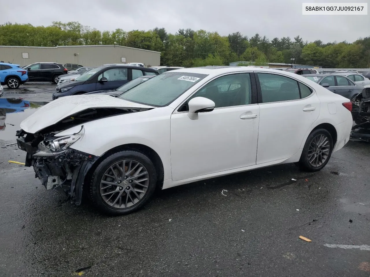 58ABK1GG7JU092167 2018 Lexus Es 350