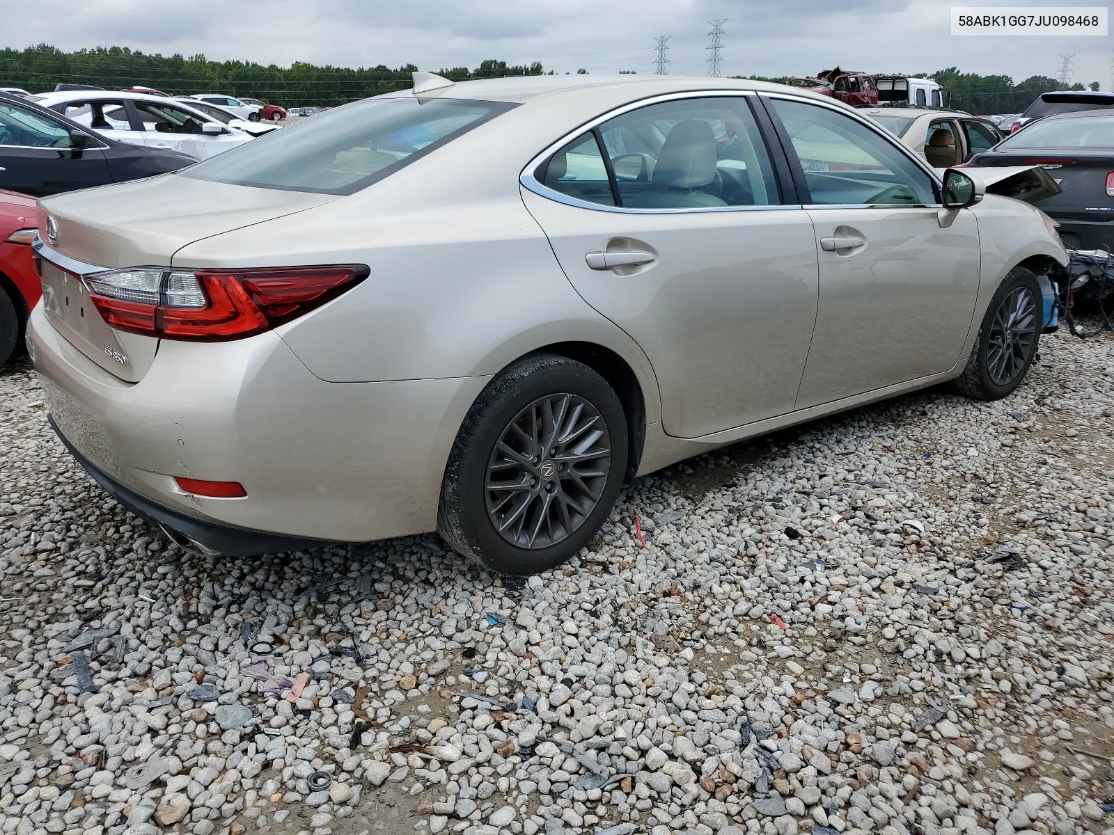 58ABK1GG7JU098468 2018 Lexus Es 350