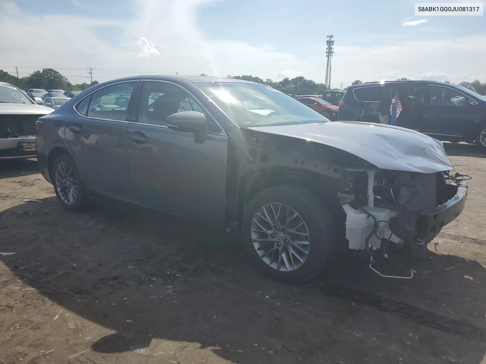 58ABK1GG0JU081317 2018 Lexus Es 350